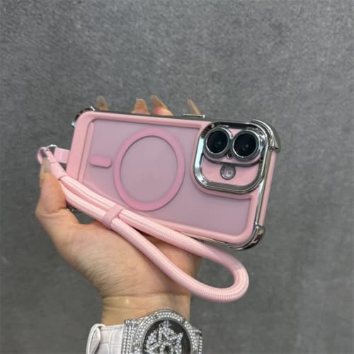 Coque transparente iPhone 14 Pro avec airbag angles et lanière - 5