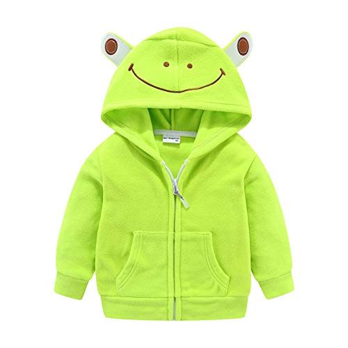 Image of Mud Kingdom Fleece Hoodies Jacket for Boys Girls Full Zipper Long Sleeve Happy Halloween