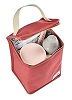 BÉABA - Isoliertasche für Babymahlzeiten - Geräumig - Aufbewahrung von Baby-Flaschen - Tasche für komplette Mahlzeiten - Zusammenlegbar - Weiches und wasserdichtes Material - Terracota