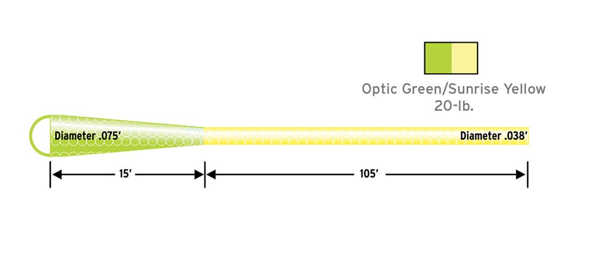 Sufix Elite 3000-Yards Spool Size Fishing Line (Yellow, 17-Pound)