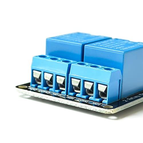 Module relais 2 canaux 5V carte relais électronique pour interrupteur programmable - 4