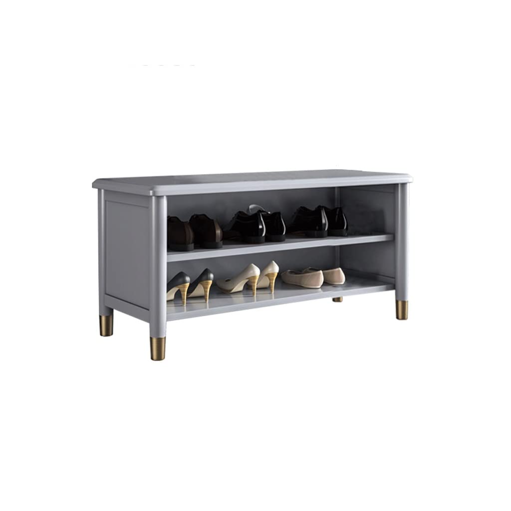 Armoire à chaussures tabouret d'entrée compact pour gain de place de couloir