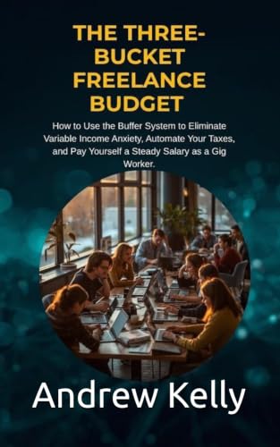 The Three-Bucket Freelance Budget: How to Use the Buffer System to Eliminate Variable Income Anxiety, Automate Your Taxes, and Pay Yourself a Steady Salary as a Gig Worker.