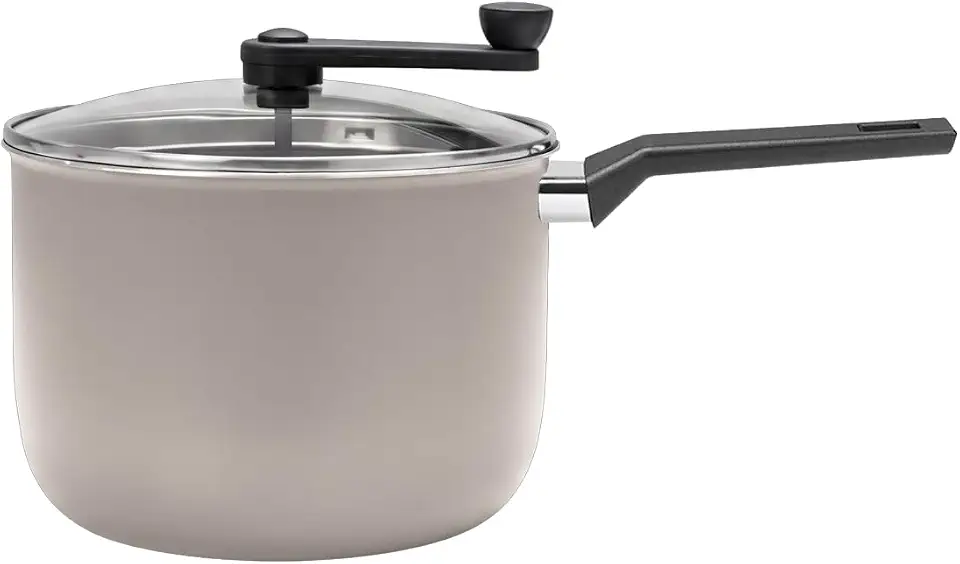 Brinox, Pipoqueira Brinox Ceramic Life Nevada Ø20 cm 4,2 L Champagne