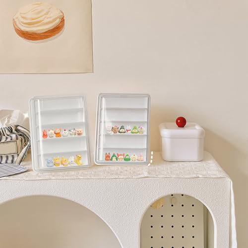 Caja expositora de figuras pequeña y sofisticada para salón 3