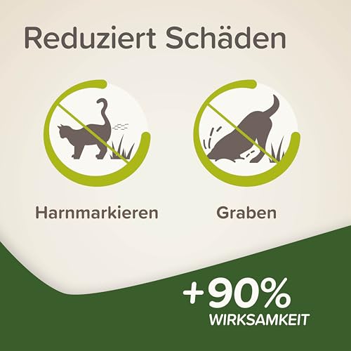 beaphar - Keep Off Fernhalte-Granulat Outdoor - Hält Hunde Und Katzen Von Behandelten Bereichen Fern - Fernhaltemittel - Bis Zu DREI Monate Wirksam - 2X 200 gr