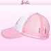 Barbie Girls Fashion Baseball Cap Clothes – Cotton Pink Hat for Girls 5-13 Years Old – Adjustable Snapback Hat for Playground, Traveling, Everyday Wear