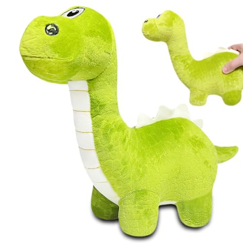 NuomiYue Green Dinosaur Plush Toys for Kids, 12'' Brachiosaurus Stuffed Animal, Cute Plushies for Boys and Girls, Dinosaur Stuffed Animal Plush Toys...