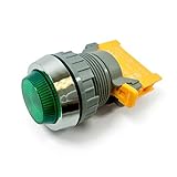 Alpinetech PLN-30 Green 30mm 120V AC/DC LED Pilot Indicator Light