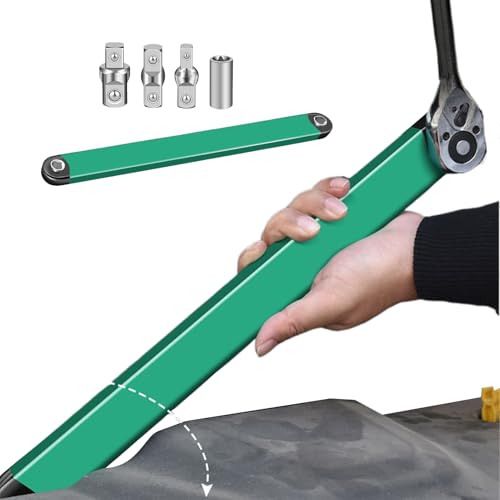 Jescion オフセットアダプターレンチ,多目的延長レンチ工具 | 自動車整備 機械 ホームメンテナンス用 調整可能マニュアルオフセット延長ツール