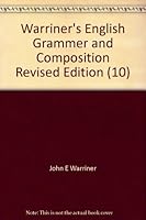 Warriner's English Grammer and Composition Revised Edition (10) B000V7P70K Book Cover