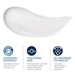 CeraVe Oil Control Moisturizing Gel-Cream, Face Moisturizer for Oily Skin, Niacinamide, Hyaluronic Acid & Oil Absorbing Technology To Rebalance Oily Skin, Non-Comedogenic, Fragrance Free & Oil-Free - Image 2