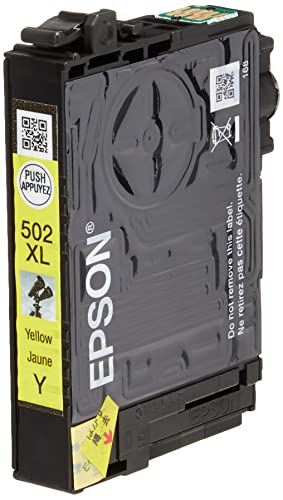 Epson 502XL Jumelles Jaune, Cartouche d'encre d'origine XL Haute capacité, XP-5100 XP-5105 XP-5150 XP-5155 WF-2860DWF WF-2865DWF WF-2880 WF-2885