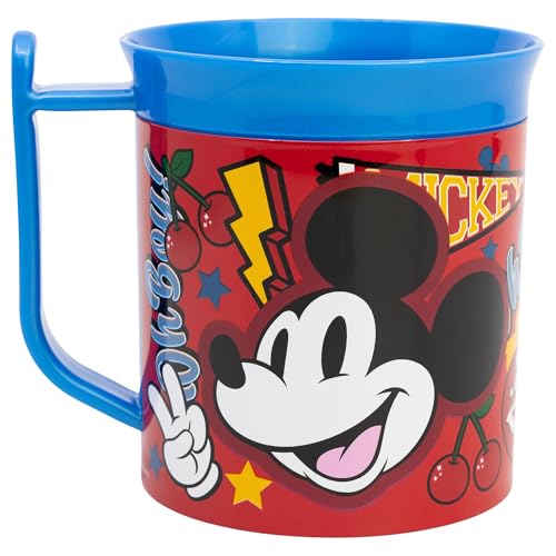 Stor Mickey Tasse en Plastique réutilisable pour Micro-Ondes 400 ML