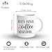 Christmas Gifts for Couples, Lets Have Coffee Together Forever Mug Set, Wedding Gift, Engagement Gift For Couple, His And Her Coffee Mug, Unique Anniversary Present On Birthday, Valentine Day For Wife