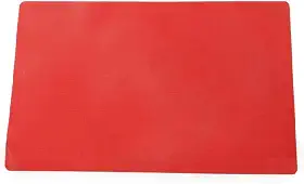 Mimo Style Folha para Assar, 28 cm, Ideal Para Grelhas e Fornos Convencionais, Material de Silicone, Suporta Temperaturas de Até 220ºC, Antiaderente, Não Precisa Untar, Cor Vermelho