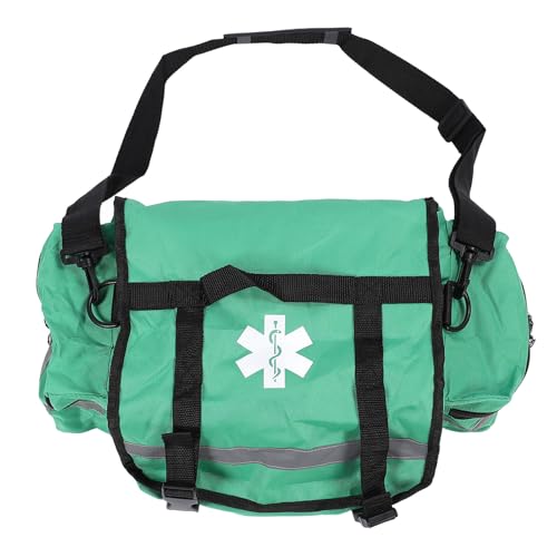 Bolsa de Primeros Auxilios, Equipo de Emergencia Grande, Verde, para Primeros Auxilios