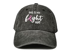 This is My Fight Hat (Washed Black)