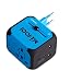 Adaptador Enchufe de Viaje Universal Dos Puertos USB para US EU AU...