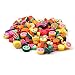 WEIMEIDA JQBB504 50pcs Beads Estilo de Fruta Polímero Arcilla de Arcilla Separador Suelto Perlas para la joyería Fabricación de Bricolaje Accesorios de Collar de Bricolaje 10mm Snttz