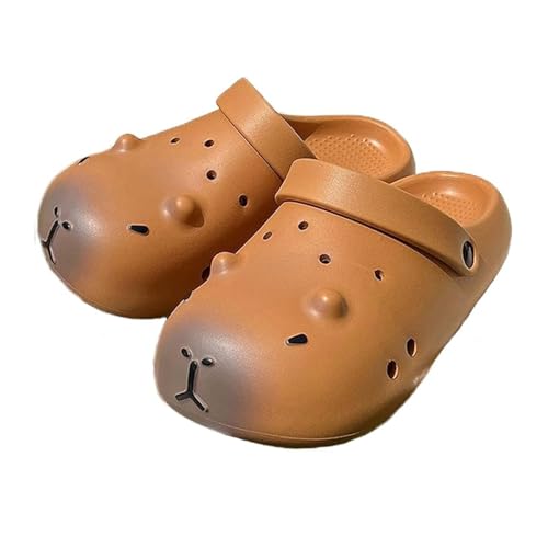 Capybara Summer Slippers for Women Men, Summer Breathable Animal Fun Slippers, Soft Non-Slip Sandals, Suitable for Indoor Leisure and Quick Travel
