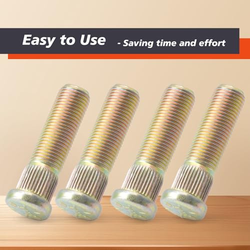 Image of 101922201 4Pcs Lug Stud Bolts Replacement for Club Car for DS Gas Electric 1982-up Replace 416-061 1034779-01 1011304 102353401