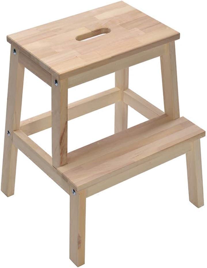 Taburete de escalada OKUOKA, taburetes escalonados de madera y banco de zapatos para el hogar
