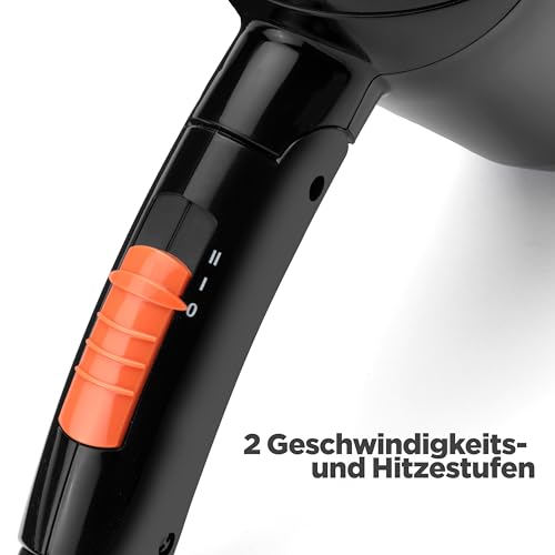 BaByliss Haartrockner Travel Folding – Leichter und leistungsstarker 2000W Föhn, Universalspannung, weltweit einsetzbar… – Ansicht 4