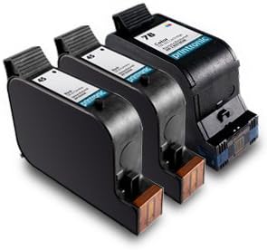 Remanufactured Ink Cartridge Replacement for HP 45 HP 78 51645A C6578DN (2 Black, 1 Color) 3 Pack