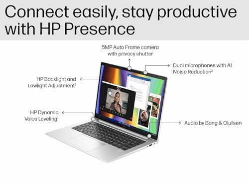 HP EliteBook 840 G10 Business Laptop (14" FHD+ Touchscreen, Intel 10-Core i5-1335U (Beat i7-1255U), 16GB DDR5 RAM, 512GB SSD) Backlit, Fingerprint, 5MP IR Webcam, Wolf Security, Win 11 Pro w/ Copilot - Image 4