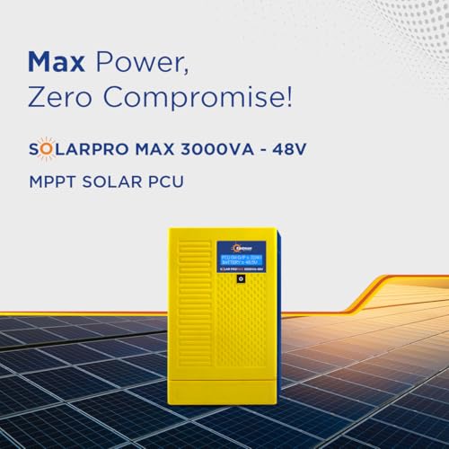 Eastman Solar Promax 3000VA/48V (MPPT) Off Grid Solar Inverter with Utility Power Factor Watt=VA, 43% More Loading Capacity | Warranty 36 Months on Product, 10 Years on Transformer - Image 2 thumbnail