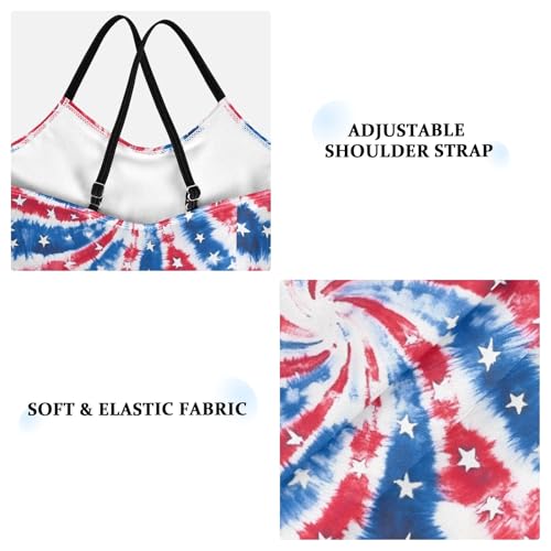 senya Girls Swimsuits One-Piece Swimwear Tie Bathing Suit Beach Summer Round Neck 7-8T Red Blue White Swirl3