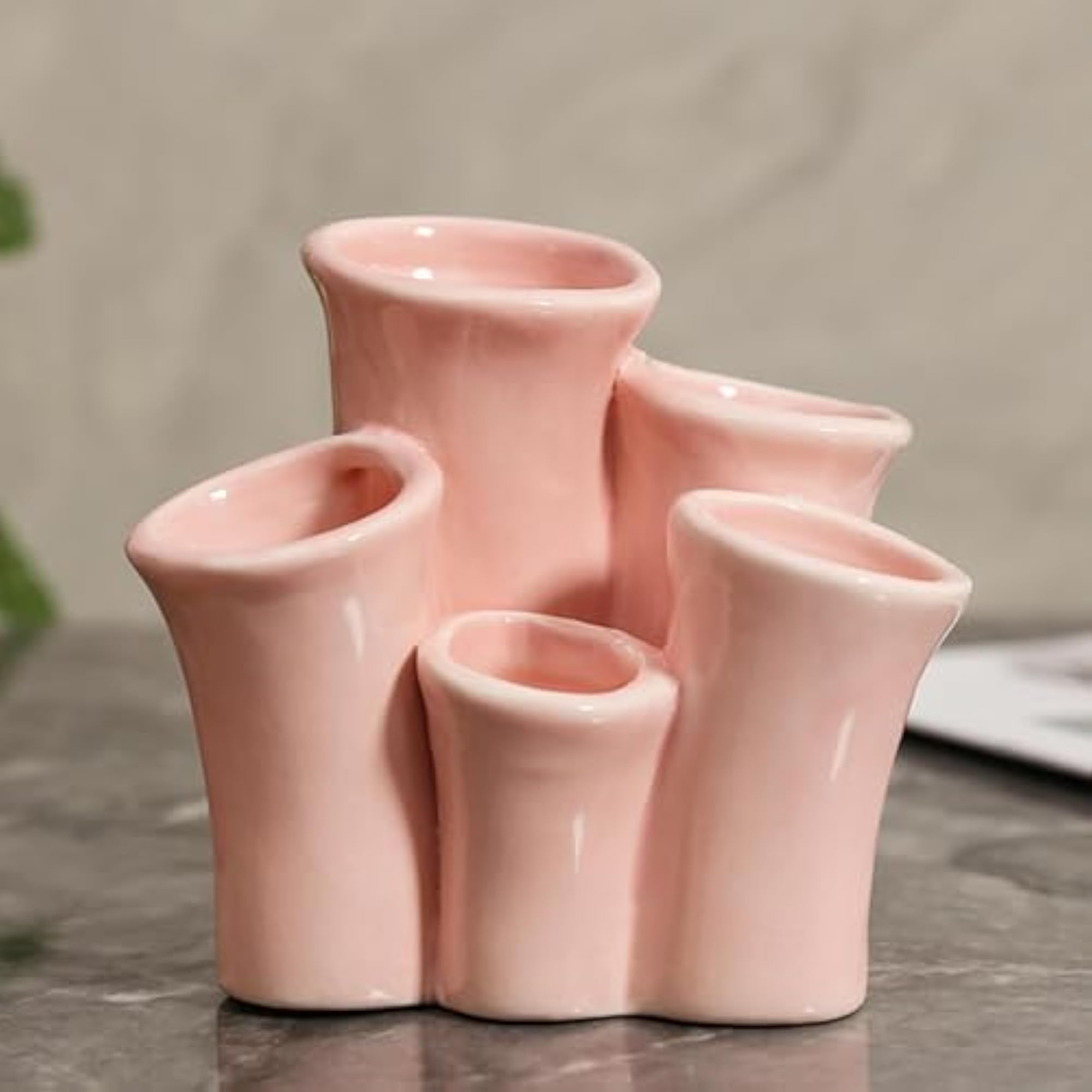 Ceramic Multifunctional Organizer, Easy Cleaning for Dormitory