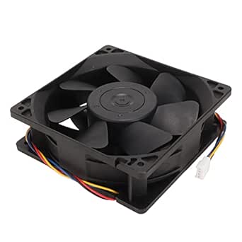 Ventilador de resfriamento Wathai 120 mm x 38 mm 12 V 24 V DC sem