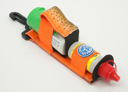 Gehrke’s Gink and Shimazaki Dry Shake Dry Fly Floatant with Kingfisher Combo Holder