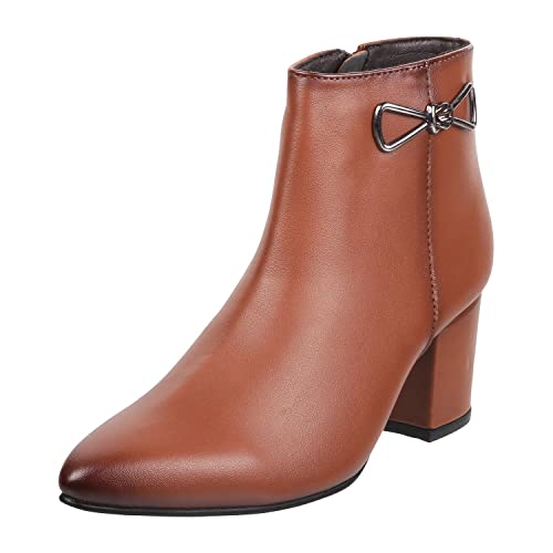 Image of Metro Women's Faux Leather Fashionable Trendy Ankle Boots