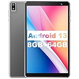 MARVUE DIRECT Pad M8 Pro タブレット 8インチ Android 13 8GB+64GB+1TB TF拡張 2.0Ghz android タブレット 8インチ アンドロイド 5000mAh 2.4G/5G WiFi 6 モデルタブレット 1280*800 IPS画面 BT5.0 8MP+5MPカメラ GMS認証 日本語取扱説明書付 グレー