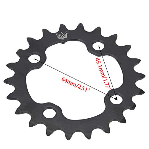 Keenso BCD 104m 22T Corone tonde in Acciaio al