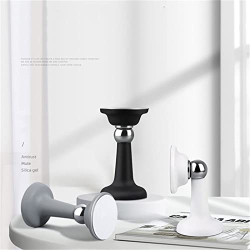 Tope de puerta de acero inoxidable con engranaje magnético de silicona 4