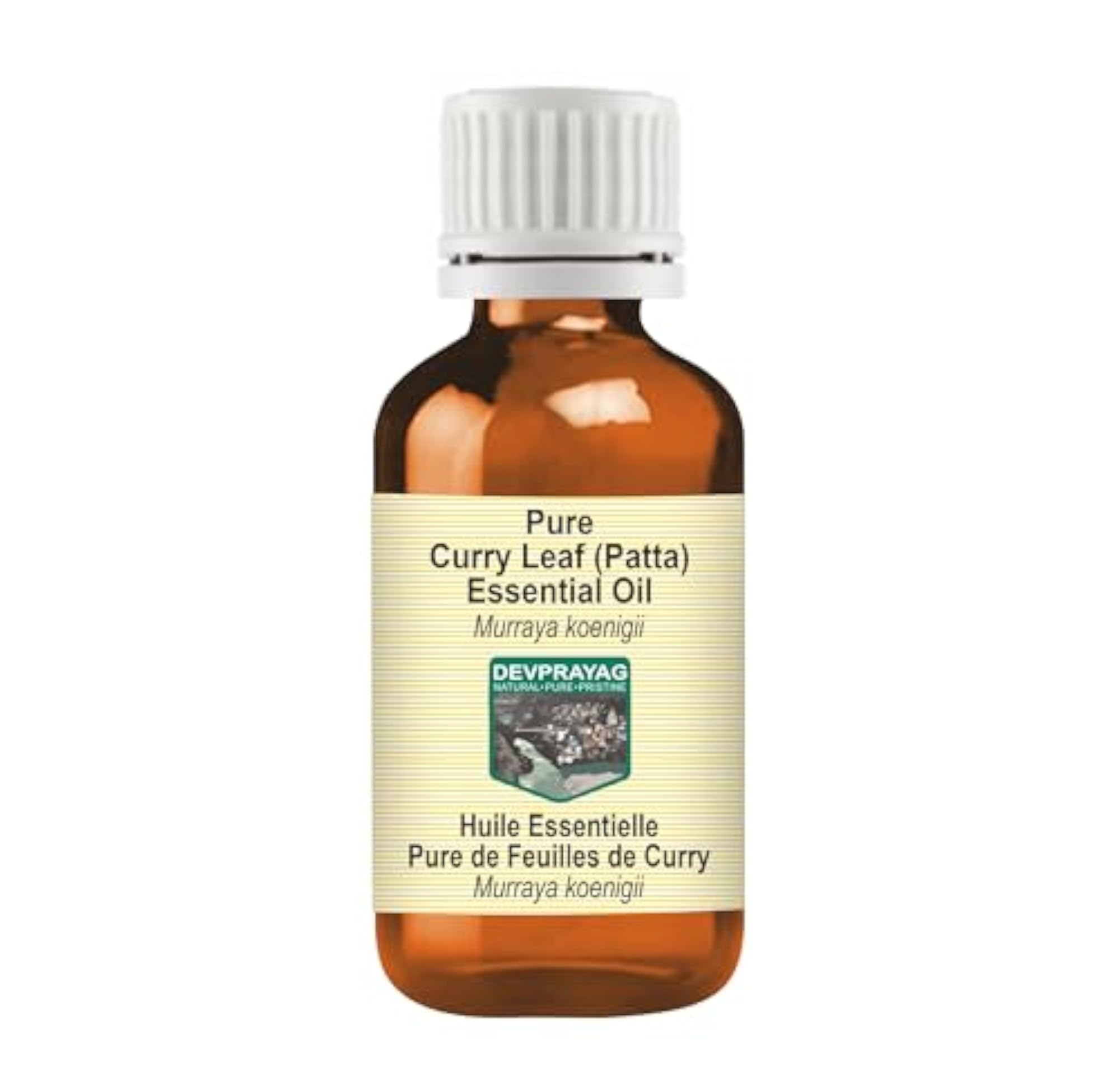 Curry Leaf Essential Oil, Pure & Lightweight for All Skin Types