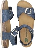 Dr. Brinkmann NUENO Sling sandały, niebieski, 38 EU