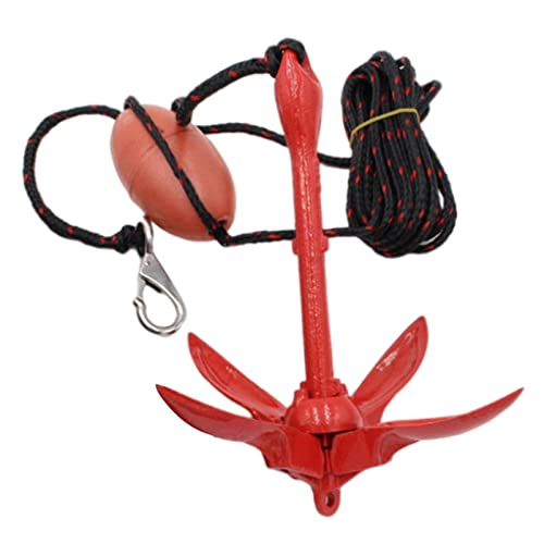 Miniatura 5 de Anclaje De Barco Anclaje Plegable Portátil De Acero Inoxidable - Accesorios Marinos Fáciles De Transportar Para Kayaks, Botes Pequeños, Pwcs, Motos Acuáticas, Tablas De Remo, Canoas, Adecuado Para