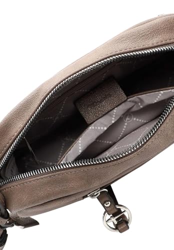 Bolso bandolera Tamaris Nele de color mud marrón; un bolso cómodo y versátil estilo crossbody 4