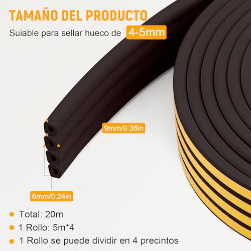 La Mejor Selección de Burletes de puerta los 5 mejores. 17 Imagen adicional