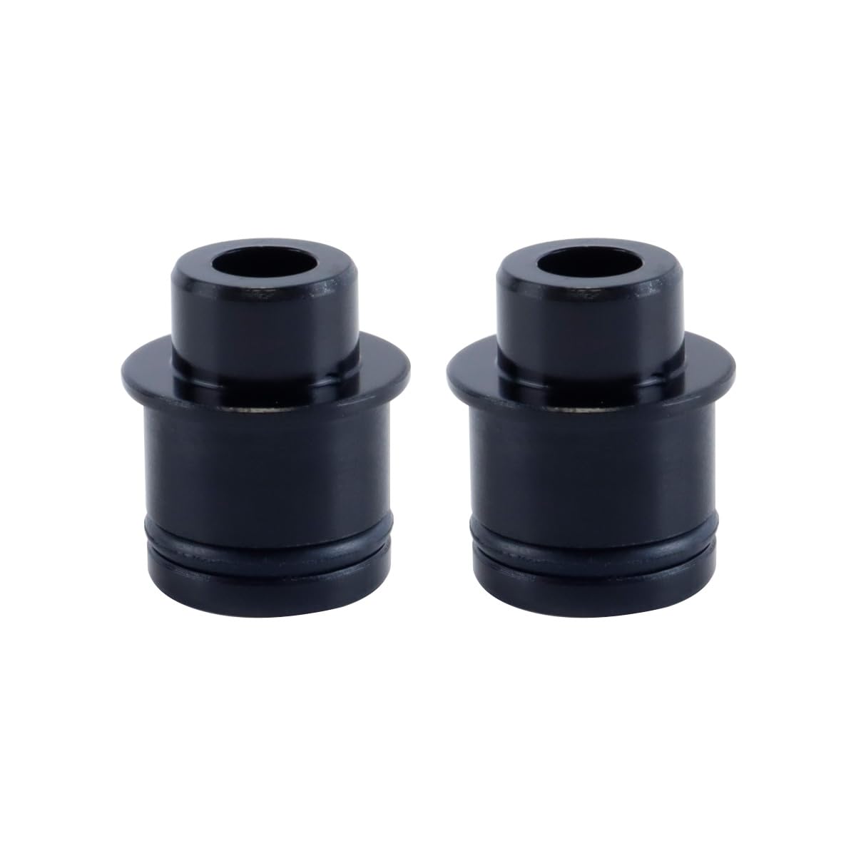 Durlo 2pcs 12mm To 9mm Thru Axle Hub Adapter CNC Aluminium Alloy Compatible with Thru Axle Hubs