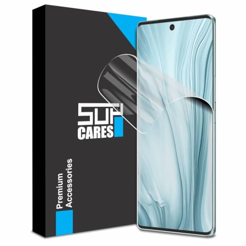 Image of SupCares TPU Unbreakable Membrane Screen Protector for Vivo V40 and Vivo V40 Pro (6.78 Inch) With Easy Self Installation Kit | Fingerprint Working | Edge to Edge Coverage