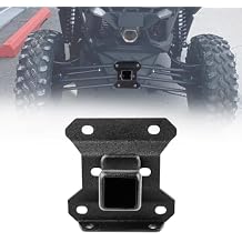 Maverick X3 Hitch Compatible with 2017-2021 Can Am Maverick Turbo/Max Turbo/X DS/X RS Turbo, Heavy-Duty UTV Rear Hitch Receiver Hitch Plate Standard 2inch Attachments