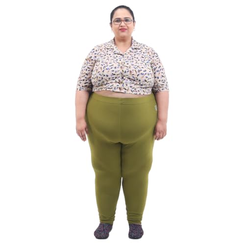 Image of BIGTEES Cotton Leggings for Women Full Length | Stretchable, Soft & Comfortable Pants for Women