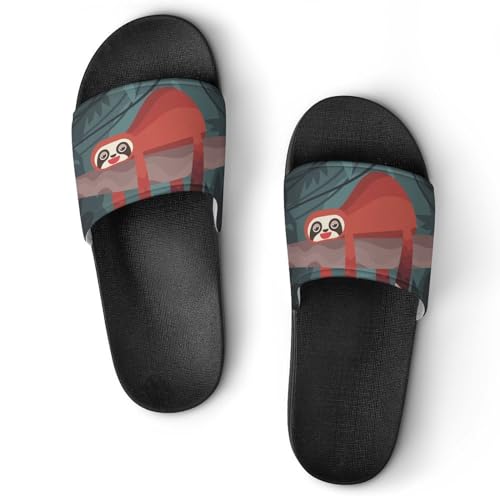 Claquettes femme paresseux et sandales de bain antidérapantes en plastique souple