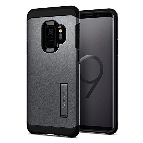 Spigen Tough Armor Designed for Samsung Galaxy S9 Case (2018) - Graphite Gray